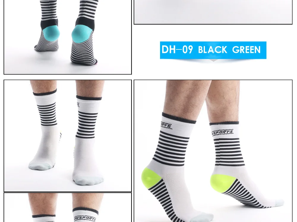 Dh Sports новые женские спортивные носки для велоспорта Дышащие носки для велоспорта спортивные дышащие носки для езды на велосипеде