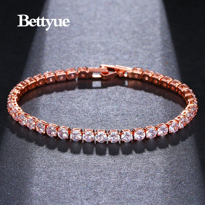Женские разноцветные ювелирные изделия Bettyue браслеты из фианита класса ААА в