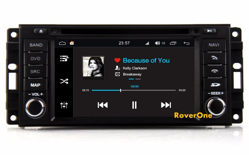 RoverOne Android Автомобильная Мультимедийная система для Dodge Journey 2009 2010 Радио Стерео DVD gps навигация медиаплеер головное устройство