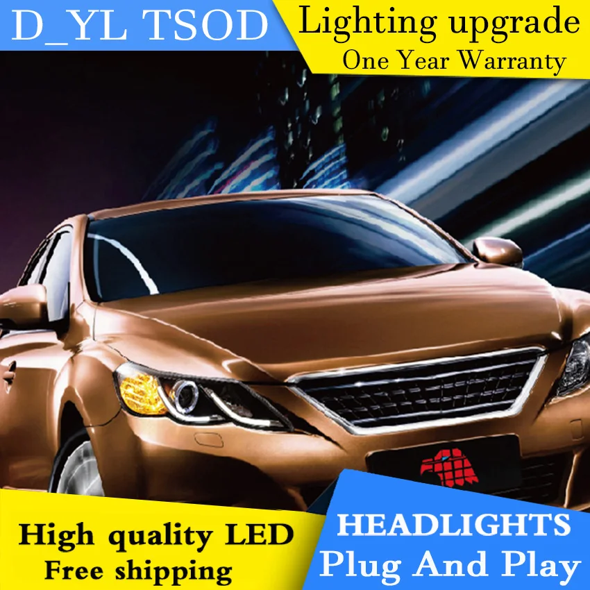 Стайлинг автомобиля для Toyota Mark X фары 2012 светодиодная фара drl проектор H7 hid