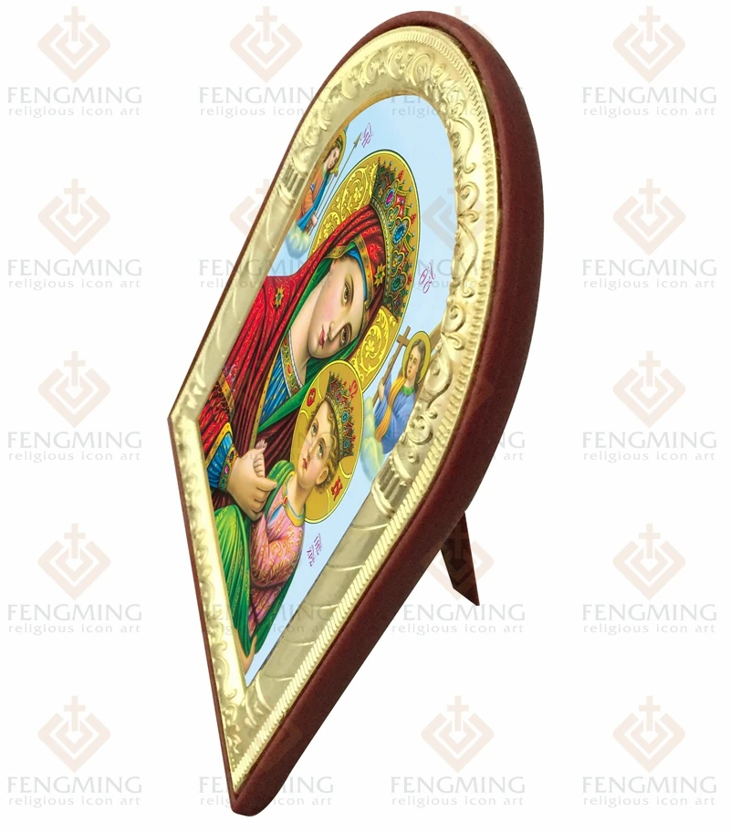 Новинка настраиваемая русиканская ортодоксальная икона Девы Марии и ангела