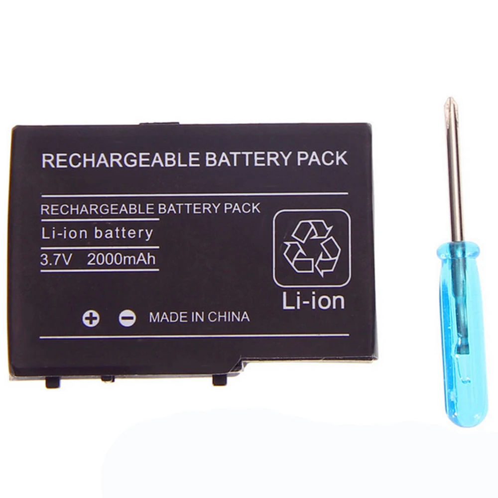 Запасная батарея 2000mAh Nintendo DS Lite NDSL + отвертка NDS | Электроника