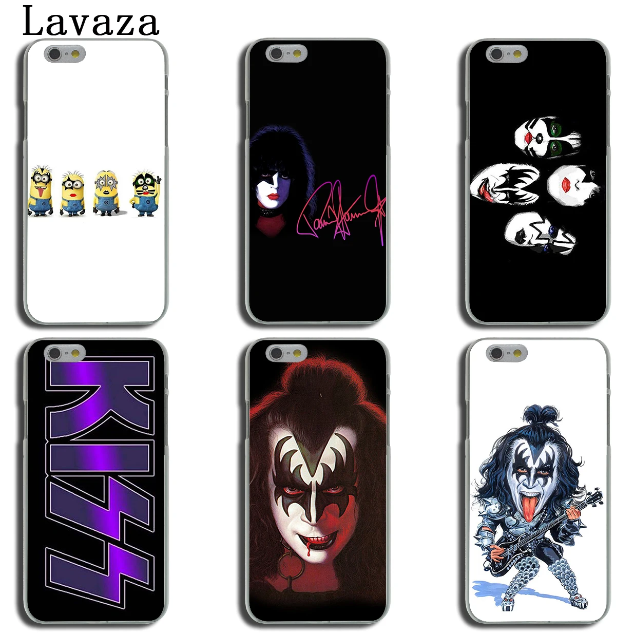 Чехол для телефона Lavaza Gene Simmons Kiss bandHard iPhone XR X XS 11 Pro Max 10 7 8 6 6S 5 5S SE 4S 4 | Мобильные