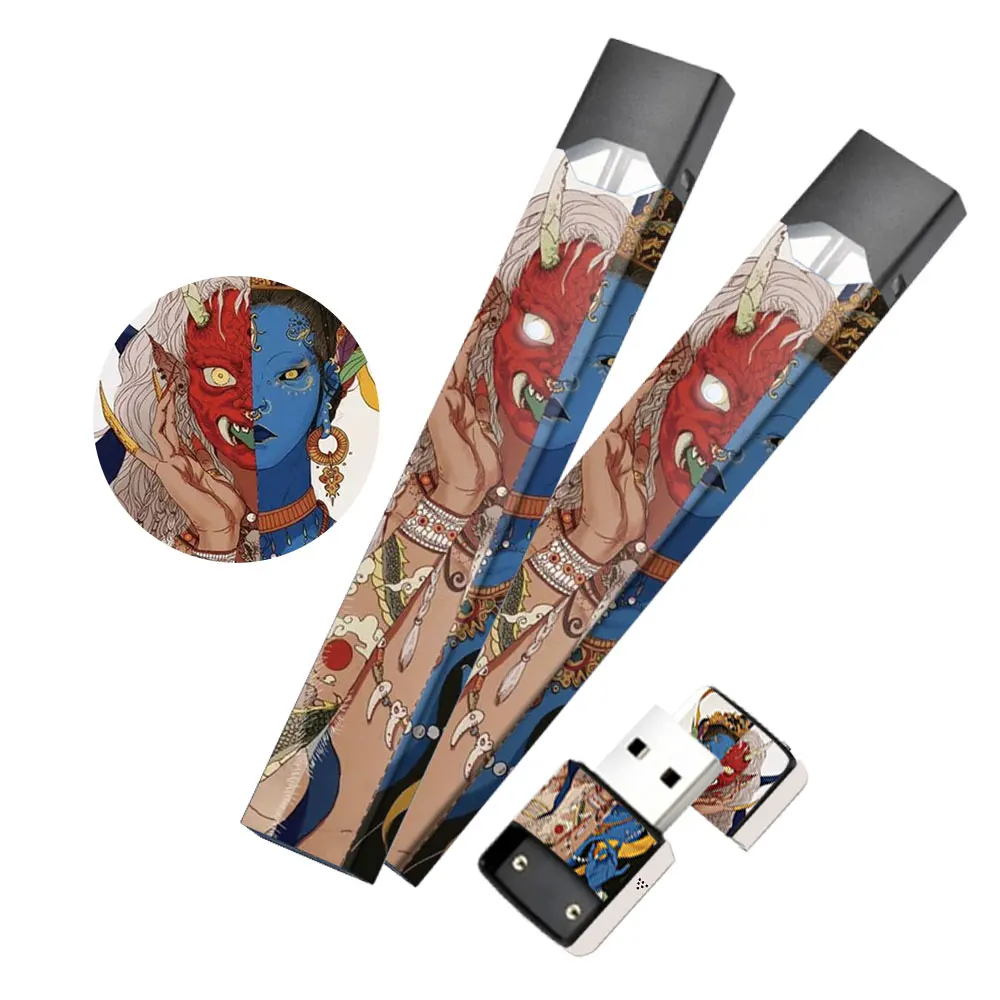SHIODOKI 2 Упак. Наклейка для кожи Juul Pax JUUL 2.5D технология ультра тонкая защитная