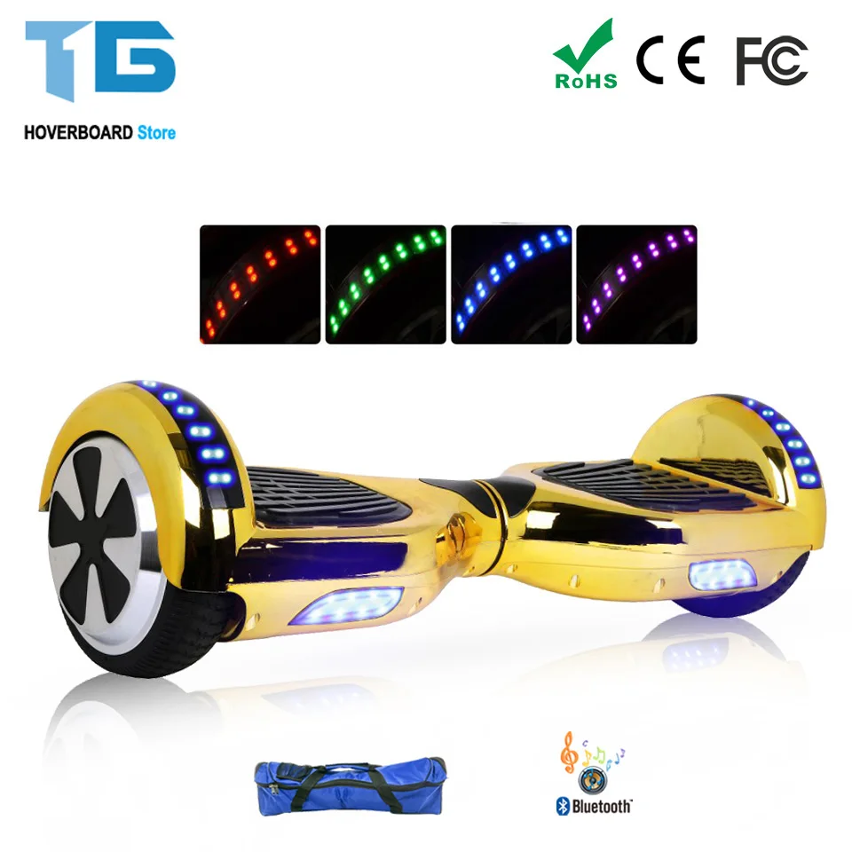 Скутер на ховерборде 6 5 Дюймов 10 дюймов золотистый цвет|inch hoverboard|hoverboard 6.5scooter