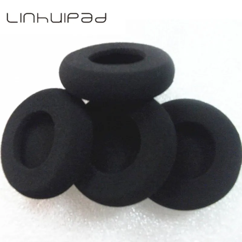 

Linhuipad Replacement Soft Foam Ear Pads 58mm Headset Sponge Cushion Durable Headphone Foam Ear Cushion 5.8cm 4pcs/lot