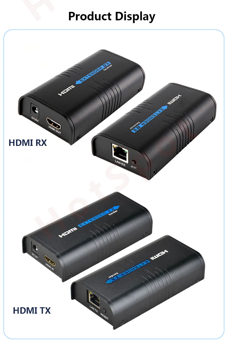 MiraBox HDMI удлинитель через сплиттер IP/TCP UTP/STP CAT5e/6 Rj45 LAN Поддержка сети 1080p 120 м HDMI передатчик и приемник