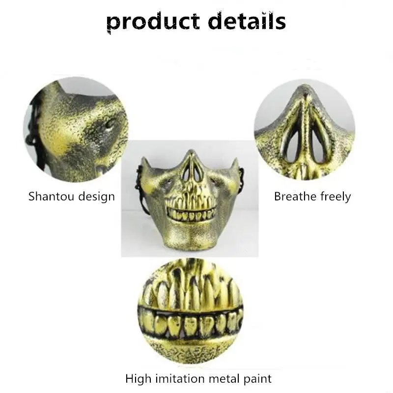 Mounchain велосипедная маска для лица Cool Skull CS полная велосипеда мотоцикла игры на