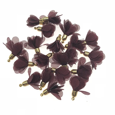 CHENGRUI F35 патчи для одежды, рукоделия, diy рукоделия. diy ручной работы, серьги, декоративные цветы, для рукоделия, 10 шт./пакет - Цвет: F3509