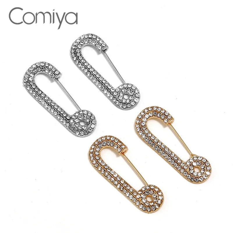 Comiya брендовые Броши для женщин аксессуары из сплава цинка серебристого цвета
