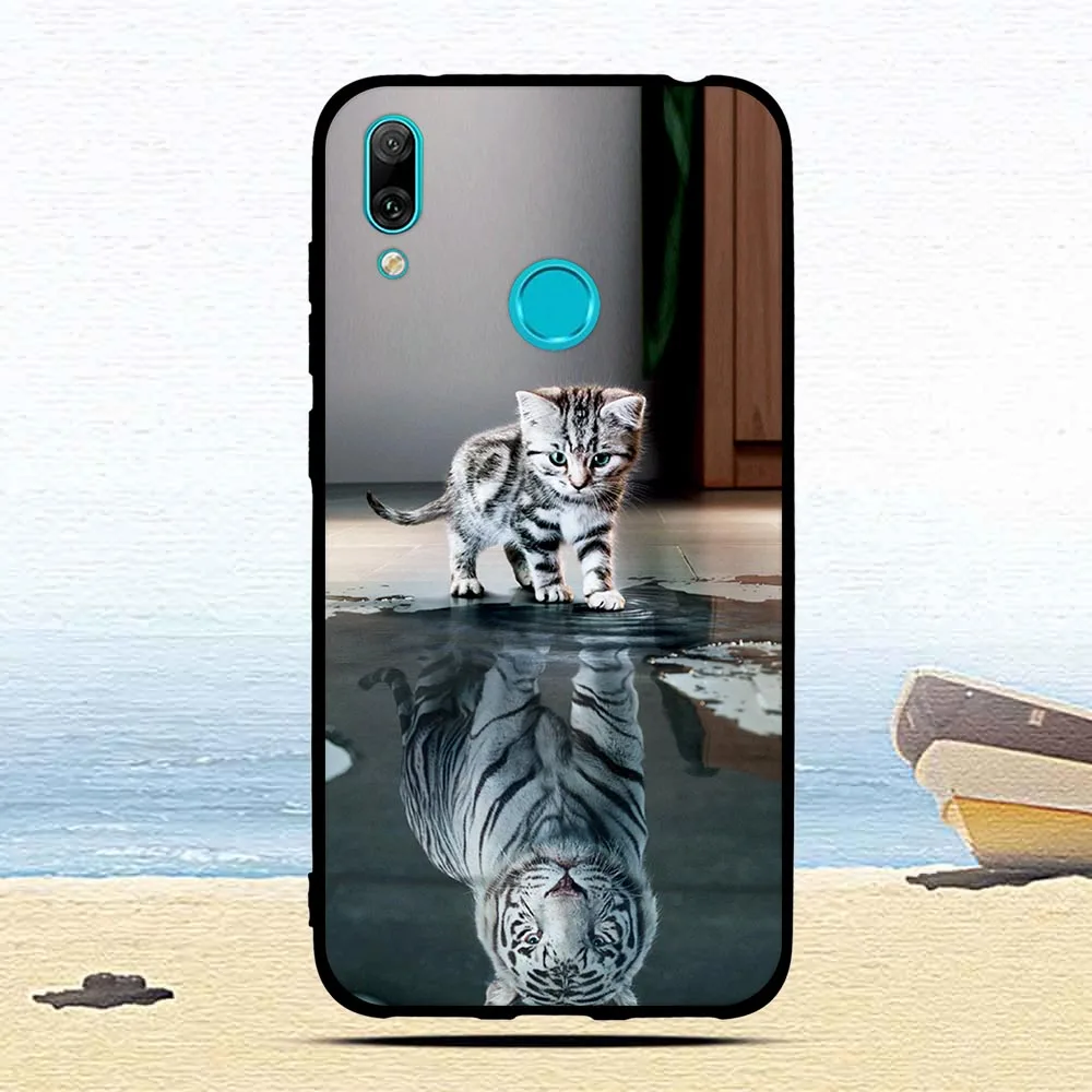 14 Чехол для huawei Y7 Pro, чехлы Y7 Prime, силиконовые ТПУ чехлы с животными, чехлы для Funda huawei Y7, чехол для телефона, чехол - Цвет: 14