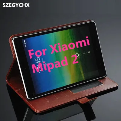 Бесплатная доставка чехол для Xiaomi Mi Pad 2/3 планшета из искусственной кожи Xiao MiPad 3/2