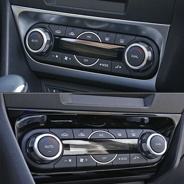Аксессуары подходят для MAZDA 3 AXELA 2014 2015 2016 хромированная панель управления