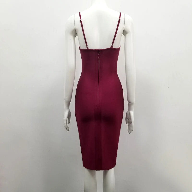 Вечеринка платье мини для женщин пикантные Лето 2018 г. Бандажное тонкие платья без