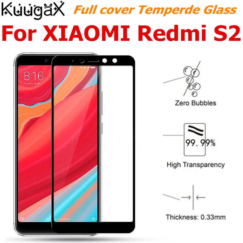 Полное покрытие закаленное стекло для XIAOMI Redmi S2 redmiS2 S 2 5 99 дюйма экран защитный