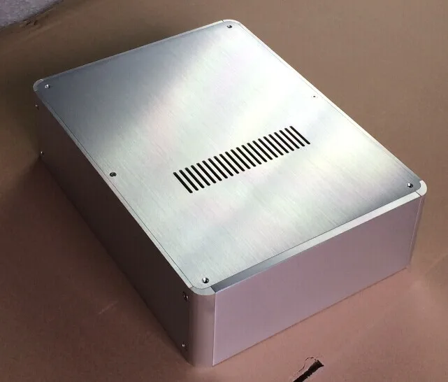 

BZ2409H Silver Front Full Aluminum DAC Enclosure / Big Amplifier case / Preamp Box /amplifier Chassis