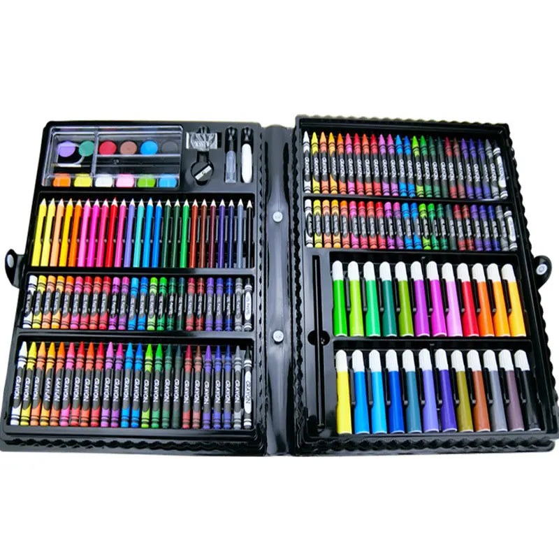 208 шт . подарочный набор для рисования художественный маркер Акварельная Кисть