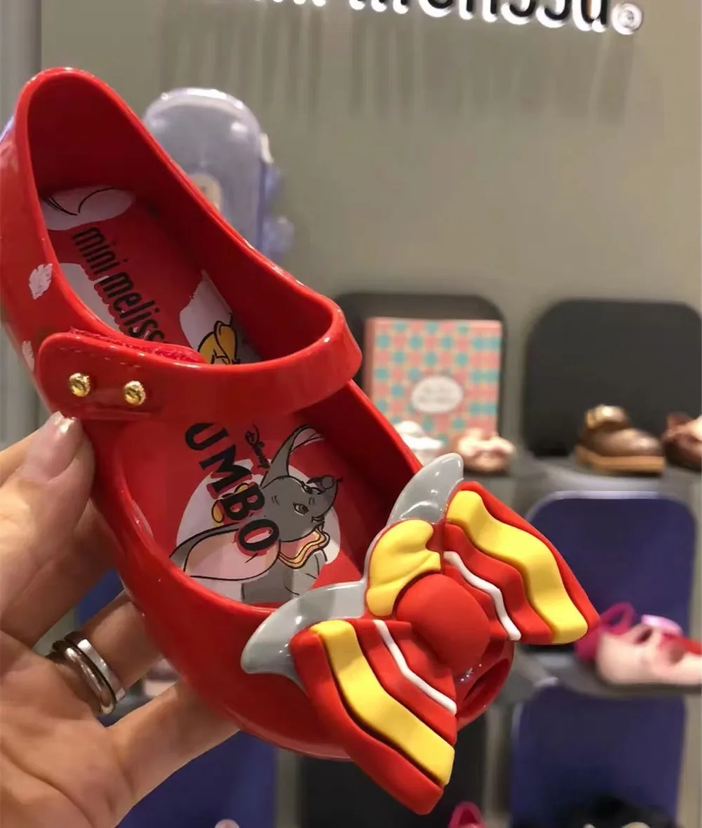 Mini Melissa Ultragirl/ г. новые оригинальные сандалии для девочек бразильские прозрачные сандалии Нескользящие Детские пляжные сандалии для малышей, 13,5-18,5 см