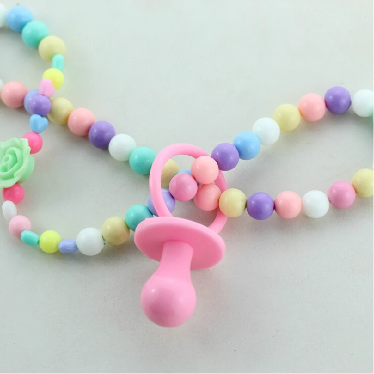 2017 розовые синие большие акриловые бусины в виде соска Подвески сделай сам