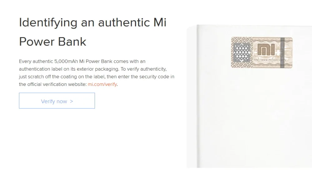 Оригинальный внешний аккумулятор Xiaomi Mi 5000 мАч подарок чехол портативное