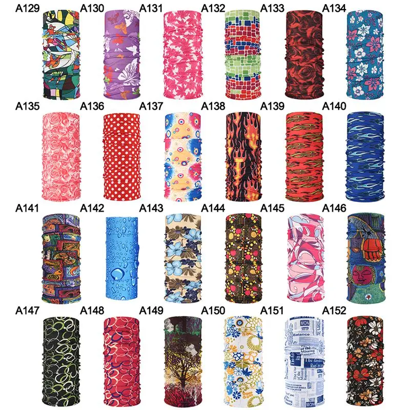 Многоцветная уличная Ветрозащитная маска шарф браслет скалолазание