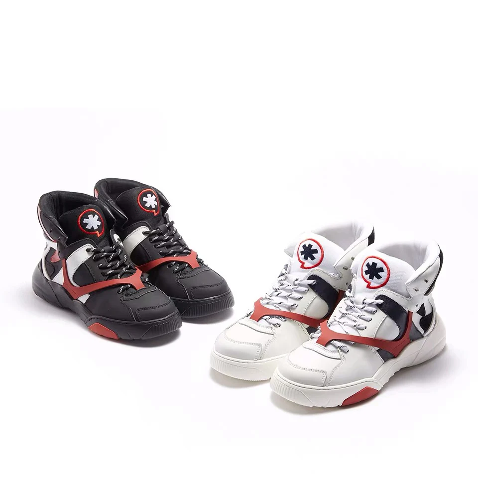 Delivr/мужские кроссовки высокая дышащая Вулканизированная обувь Masculino Adulto Dad