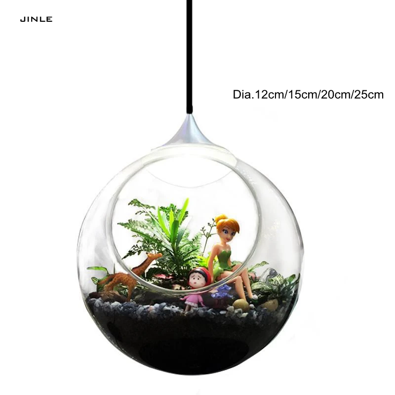 Современный из прозрачного стекла люстра с подвеской светильник светодиодная