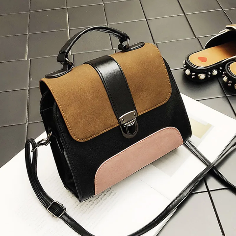 Женская сумка через плечо из искусственной кожи с регулируемым ремешком для