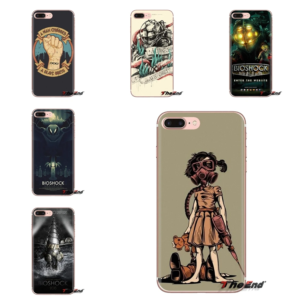 Soft Transparent Shell Covers bioshock For Huawei Nova 2 3 2i 3i Y6 Y7 Y9 Prime Pro GR3 GR5 2017 2018 2019 Y5II Y6II |