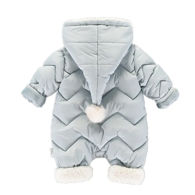 Winter Baby Rompers Thick Warm Baby Boy Clothes New Toddler Baby Jumpsuit Overalls Newborn Clothing Kids Girl Clothes