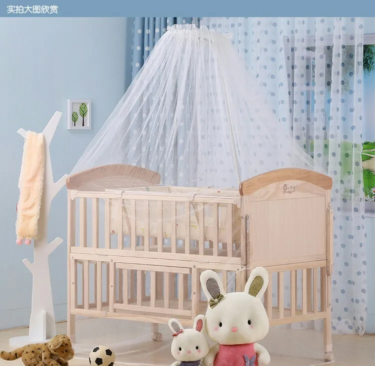 Baby Cribs Bedding Solid wood baby nest Multi-functional with Cradle and mosquito net trolley lounger NAF bassinet sale | Мать и ребенок