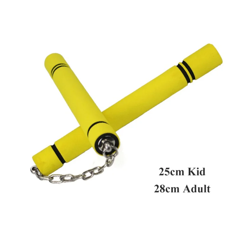 Детская губка для обучения кунг фу Nunchakus безопасный пенопласт двойная дужка с