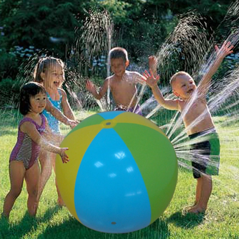 

75cm Water Balloons Yard Sprinkler Lawn Beach Kids Toys Water Pools Party Children Adult Outdoor Fun Plaything Inflatable Balls