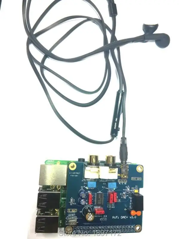 Raspberry pi 3 Модель B Hi-Fi ЦАП + Аудио Звуковая карта модуль I2S интерфейс для Pi3/Pi2 в 1