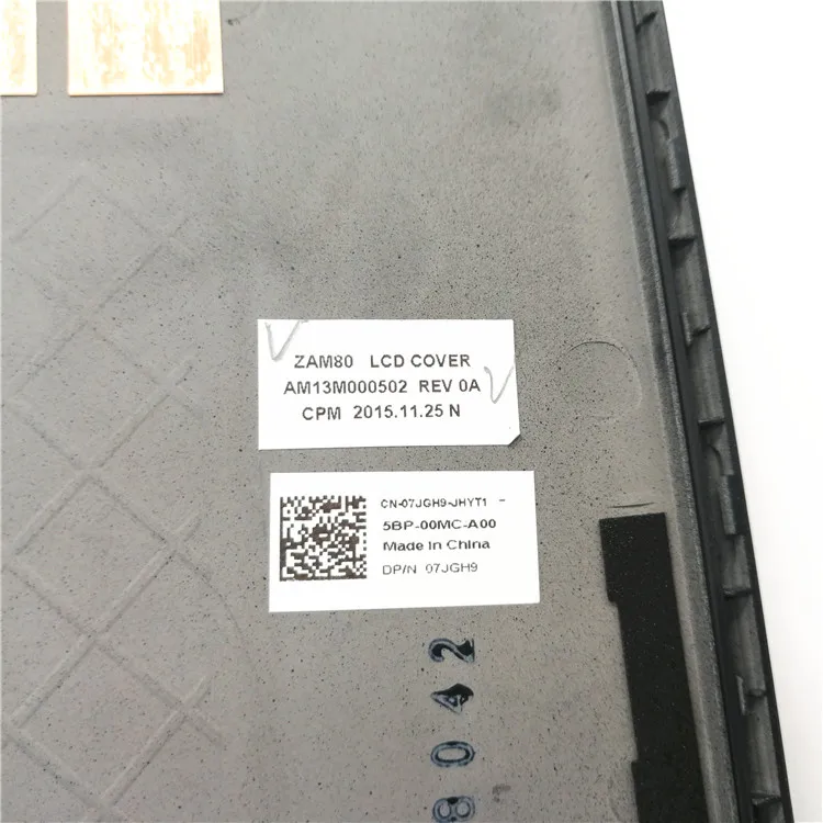 Чехол для ноутбука Dell Latitude E5550 задняя крышка ЖК дисплея чехол корпуса 07JGH9 7JGH9