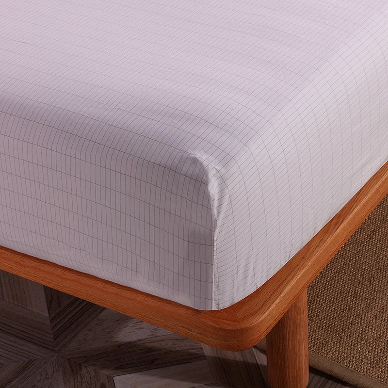 Grounded Fitted sheet EFM Protection Antistatic bed King Queen Full Twin Cal-king fitted earth energy better sleep | Дом и сад
