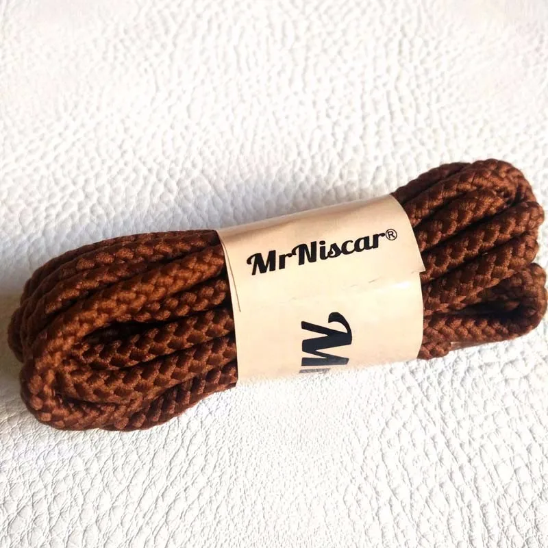 Mr. Niscar 2 пары полиэфирные круглые шнурки для пеших прогулок кемпинговые шнурки для коньков модная рабочая обувь шнурки для обуви
