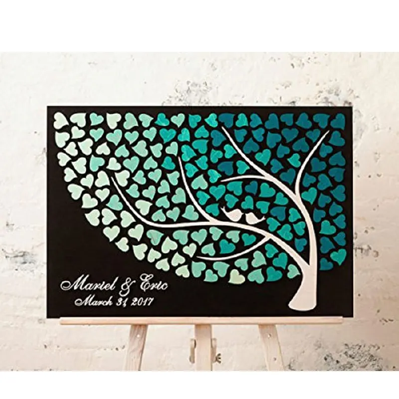 Персонализированная Свадебная книга для гостей альтернатива 3d Дерево жизни