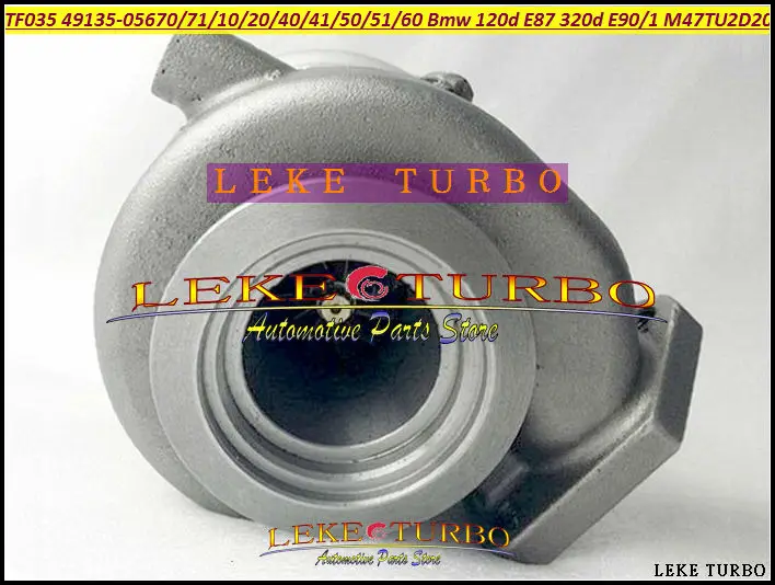 Турбокомпрессор ww Turbo TF035HL-6B 49135-05671 49135-05670 11654716166 для BMW 120D E87 320D E90 E91 03- M47T M47TU2D20 2.0L 163 л.с. (art.: 3920d7cb4eec5) - 3920d7cb4eec5
