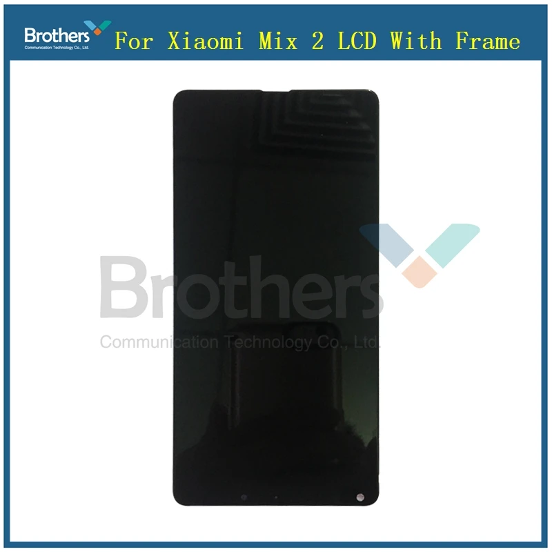 For Xiaomi Mi Mix 2 Mix2 LCD Display Touch Screen Digitizer With Frame Assembly Phone Replacement Repair Parts | Мобильные телефоны
