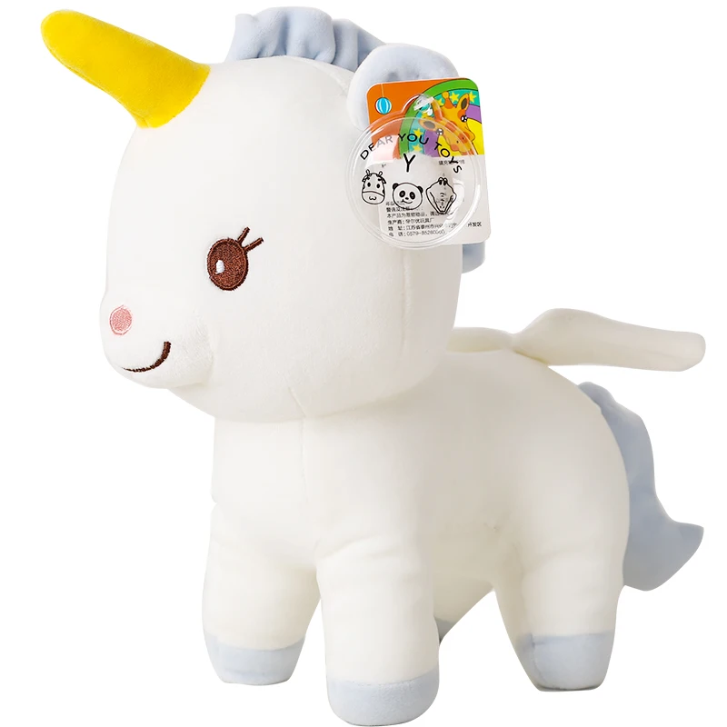 Easykoko 33/40/60cm Plush Stuffed Unicorn Toy High Quality Cartoon Gift For Children Animal Horse | Игрушки и хобби