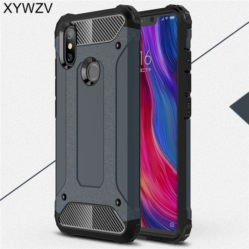 Чехол для Xiaomi Mi 8 SE защитный резиновый пластиковый жесткий чехол задней панели