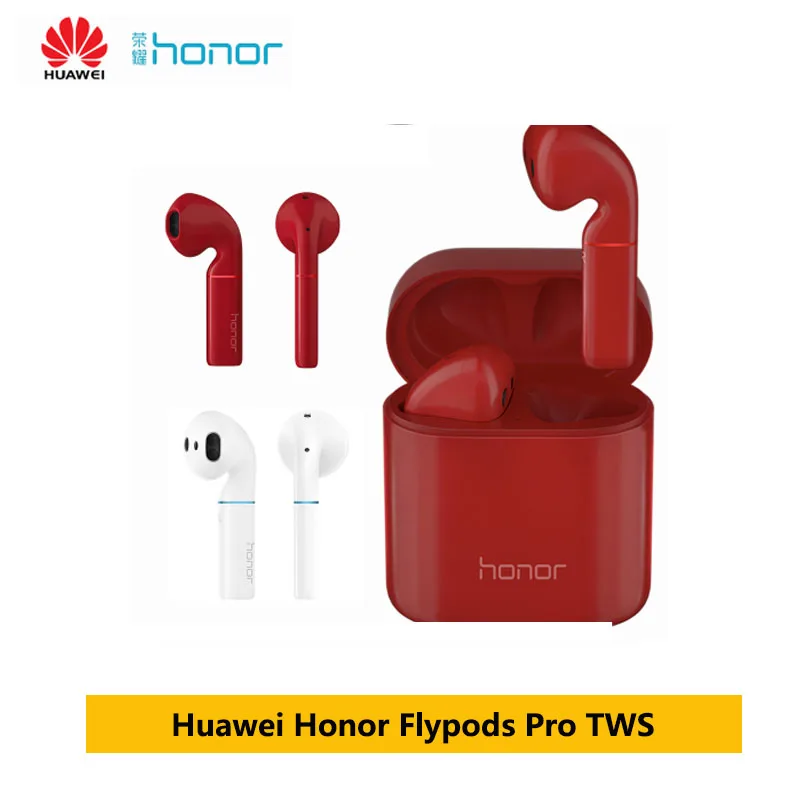 Huawei Honor Flypods pro Беспроводные водонепроницаемые динамические наушники Беспроводная зарядка с микрофоном Музыка сенсорный двойной кран управление
