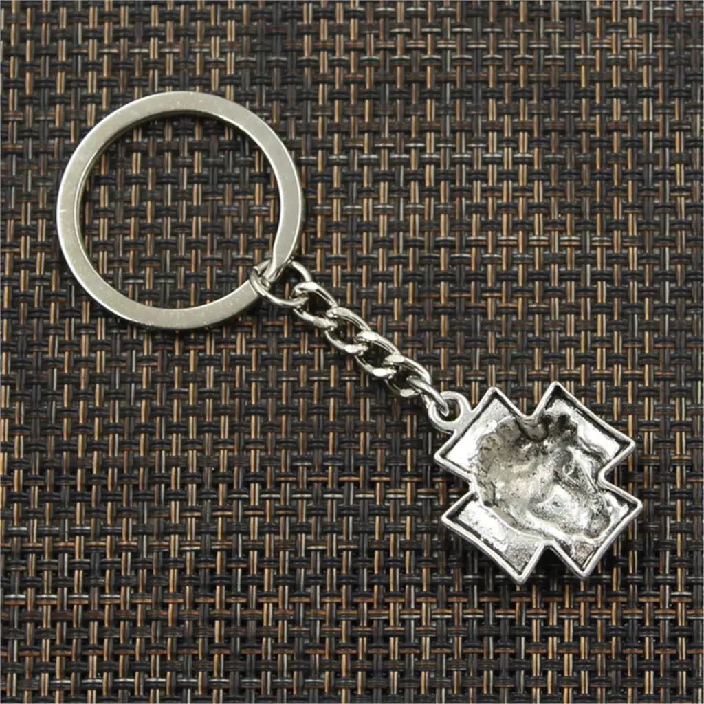 Новинка модный мужской брелок 30 мм металлический держатель своими руками