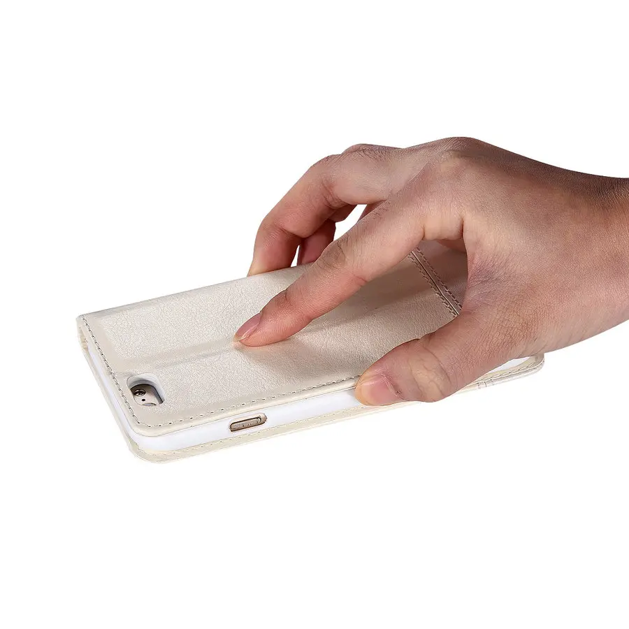 6S винтажный Чехол Кошелек из искусственной кожи для Apple iPhone 6 S откидная книжка