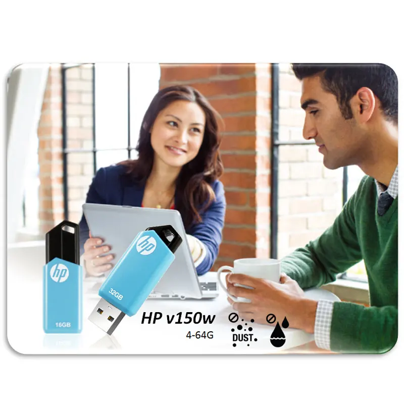 Hp USB Flash 16 ГБ 32 64 Гб креативный Телескопический персональный флеш накопитель V150W