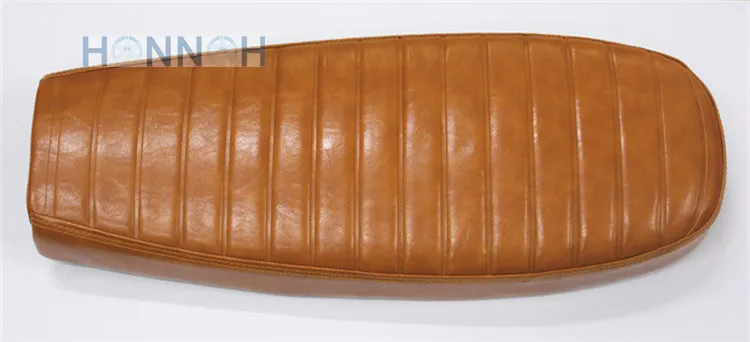 64 мм 2 вида сиденье для кафе-гонщика мотоциклетное седло оранжевое коричневое