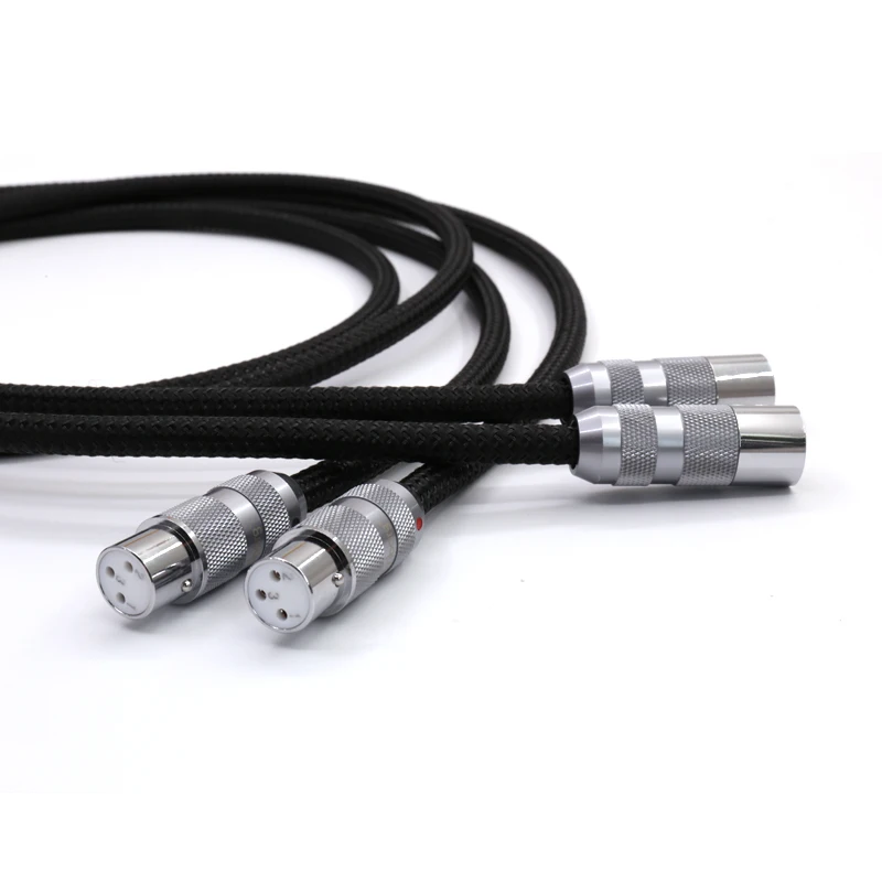 Выборг HIFI несколько Чистая медь XLR мужчин и женщин балансный Межблочный кабель-удлинитель XLR кабель