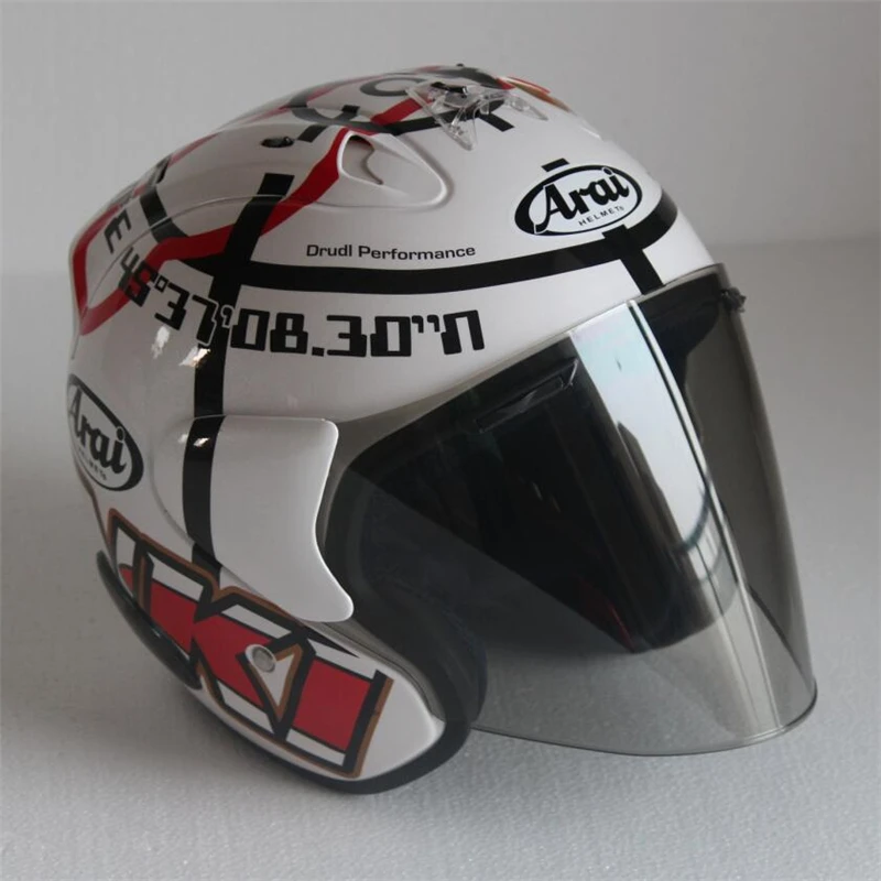 Хит продаж ARAI 3/4 шлем мотоциклетный полушлем открытый для мотокросса Размер: s m l xl