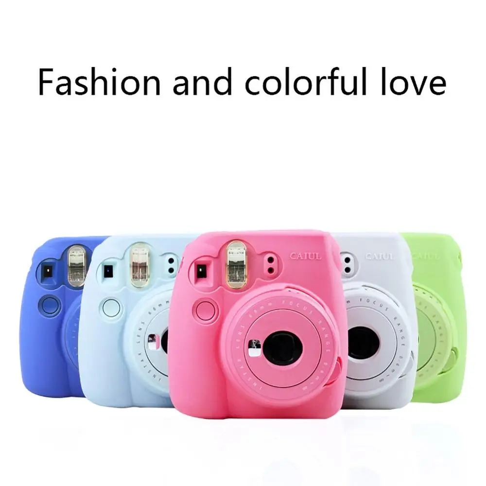 Мягкий силиконовый чехол Jelly для Fuji Fujifilm Instax Mini 9 8 камеры классический